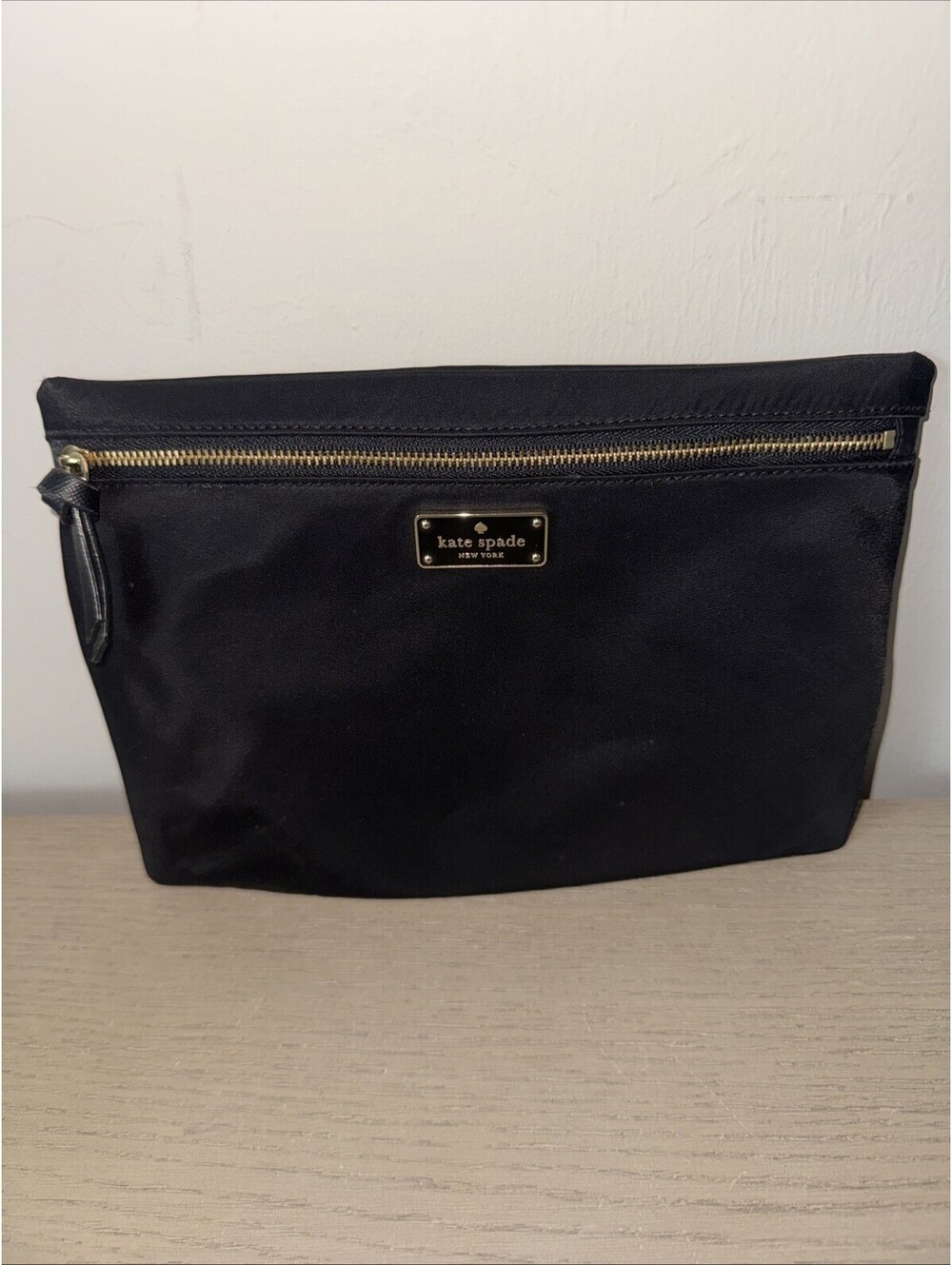 Kate Spade Women’s Pouch Clutch Bag Black Medium Nylon
